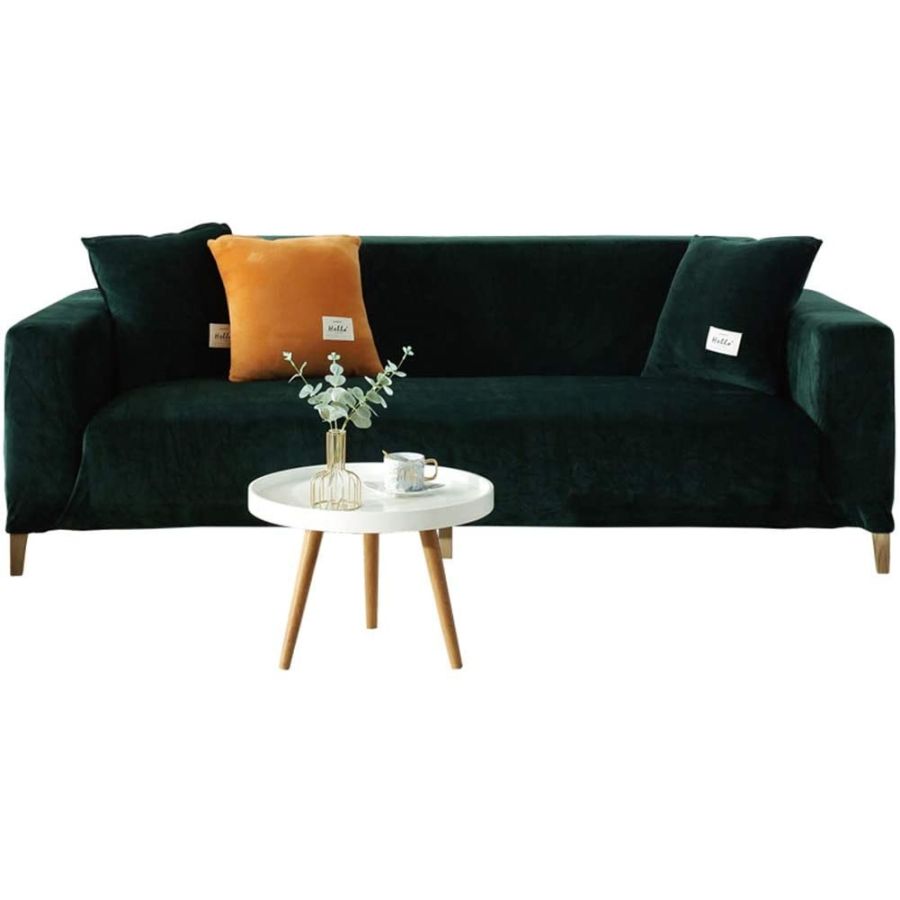 Husa canapea 2 locuri culoare bej