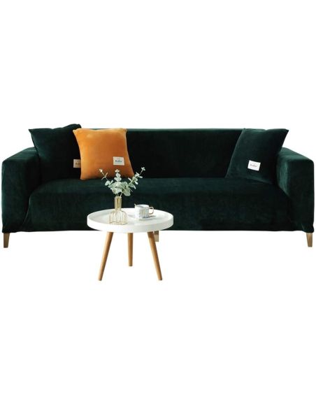 Husa canapea 2 locuri culoare bej