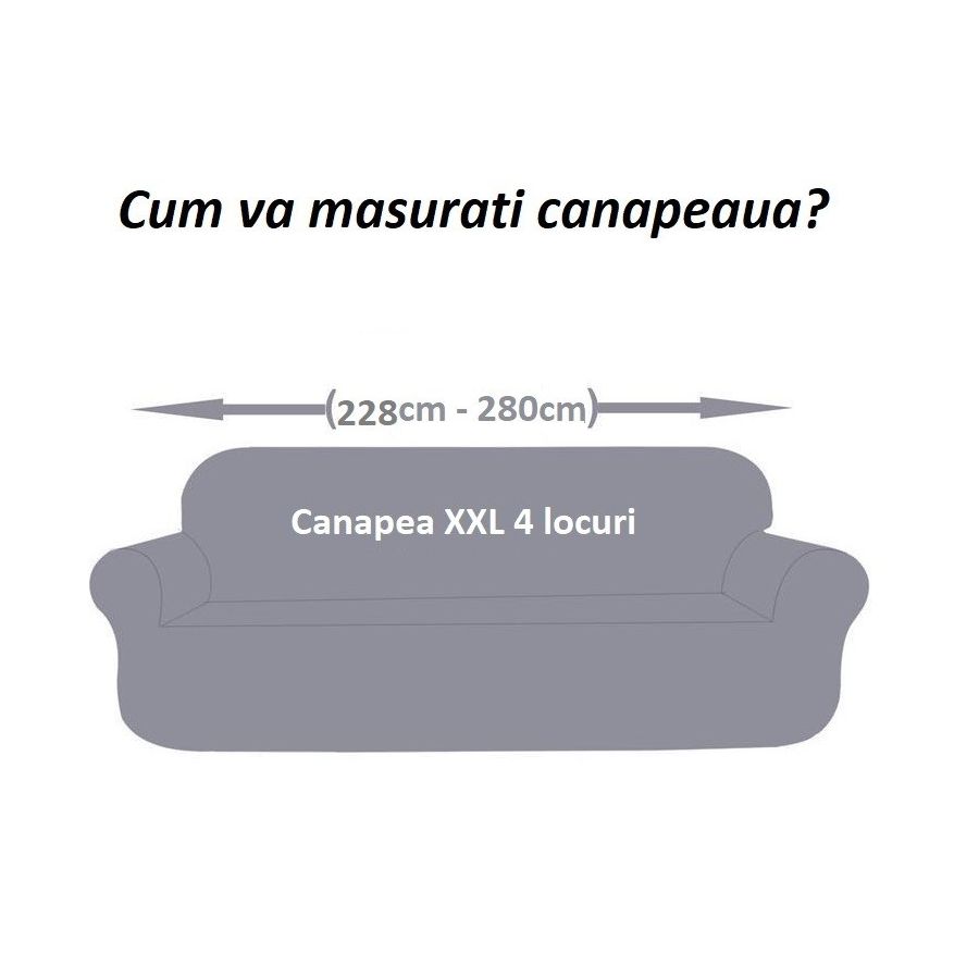 Husa canapea 3 locuri culoare rosu/ Waterproof