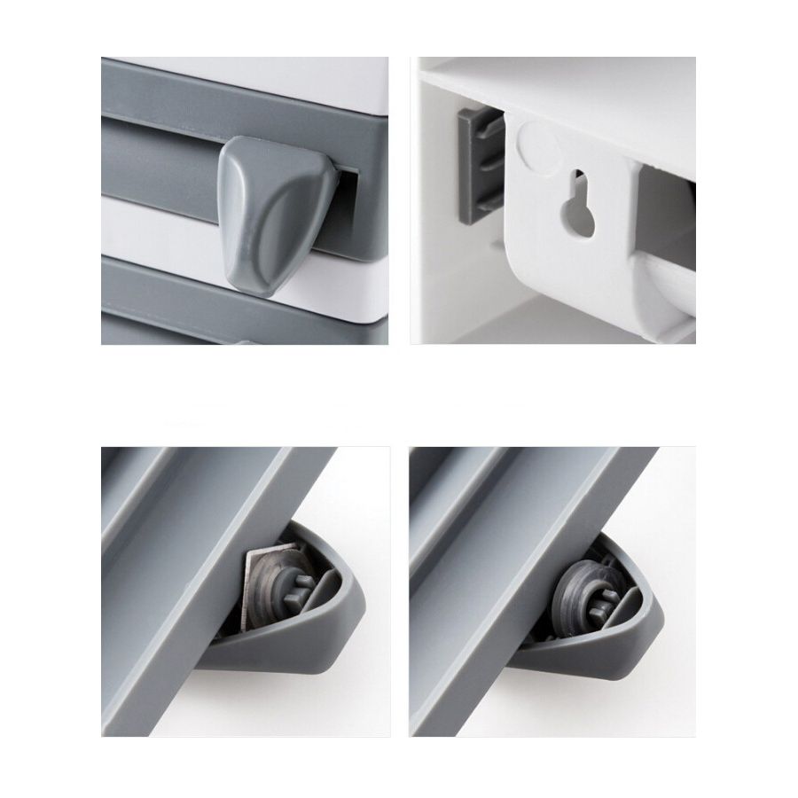 organizator bucatarie , folie alimentara , rola hartie si condimente