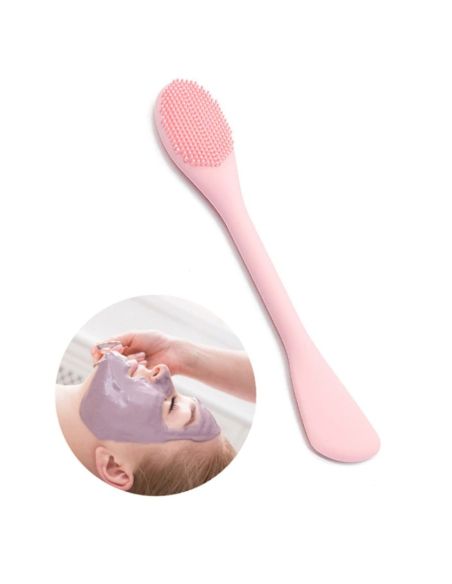 Perie faciala din silicon cu spatula