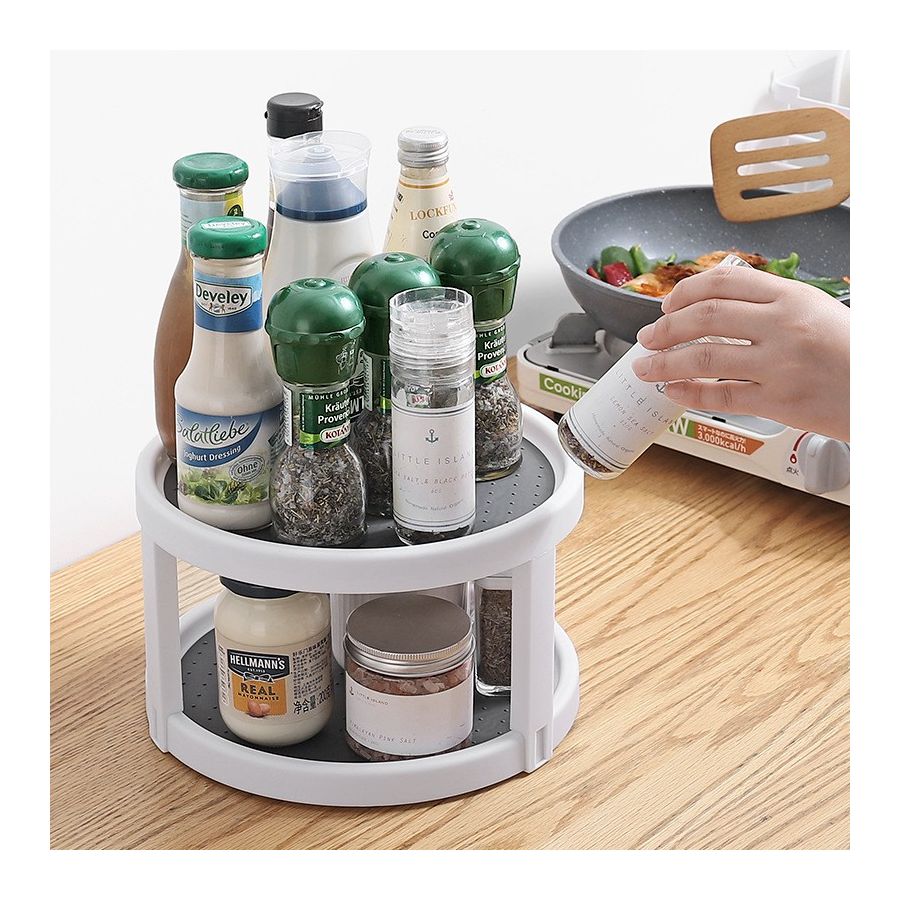 Organizator dublu pentru condimente