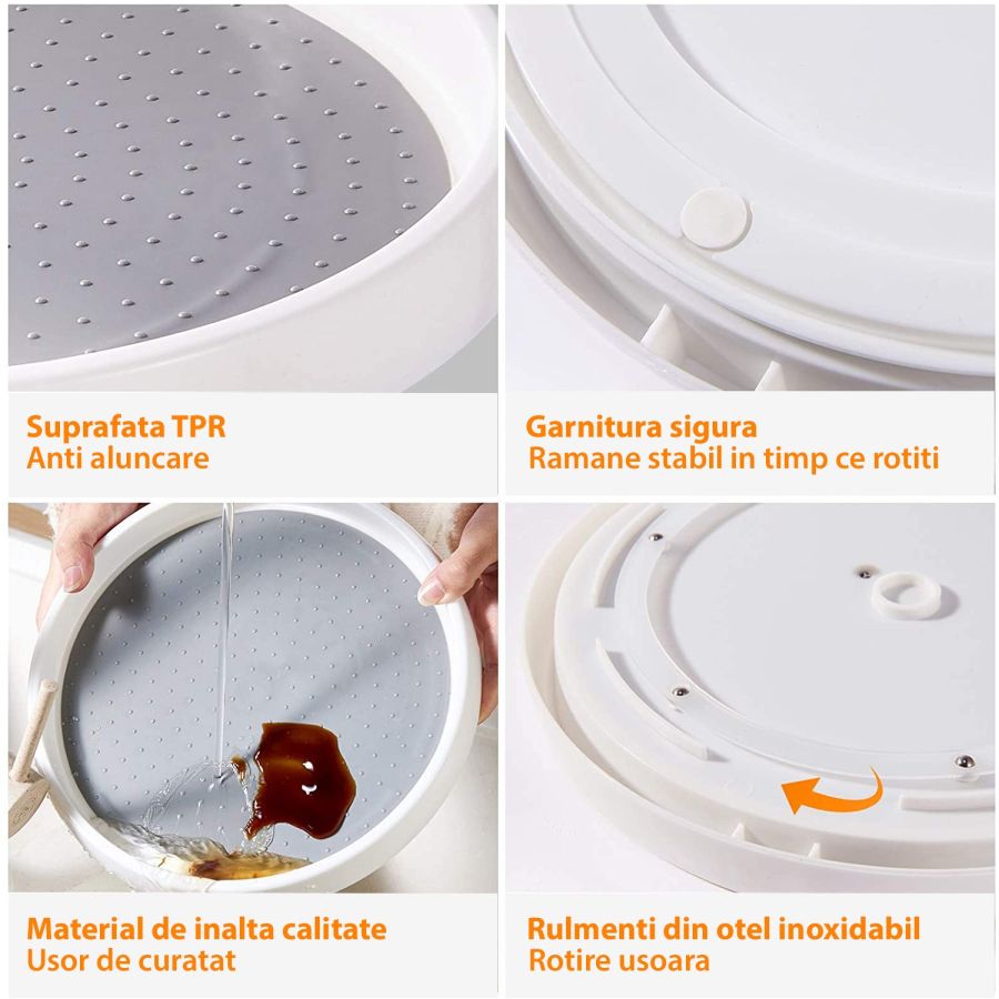 Organizator dublu pentru condimente