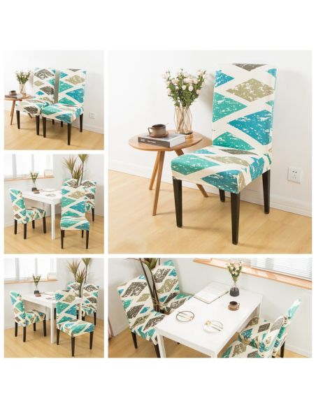 Husa scaun universala spandex/ Multicolor