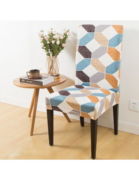 Husa scaun universala spandex/ Multicolor