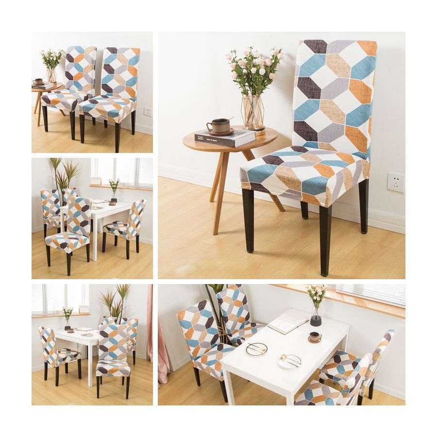 Husa scaun universala spandex/ Multicolor