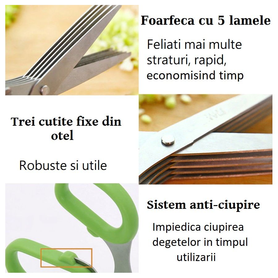 Foarfeca pentru bucatarie multifunctionala
