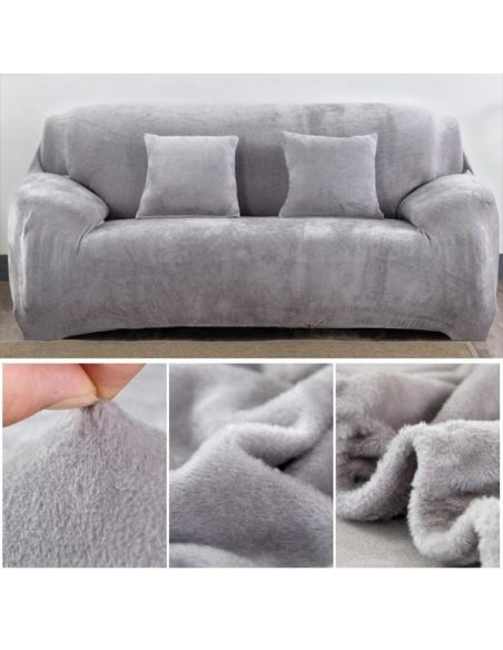 Husa canapea 2 locuri culoare bej