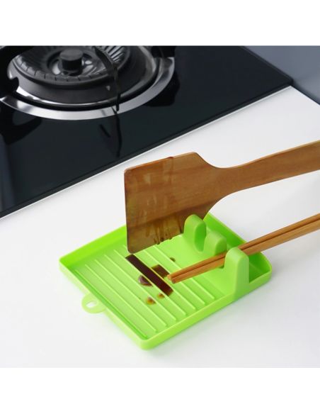 Suport ustensile bucatarie cu 4 compartimente