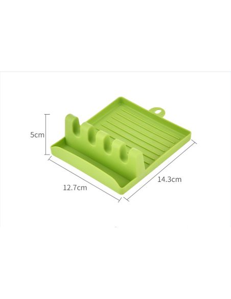 Suport ustensile bucatarie cu 4 compartimente