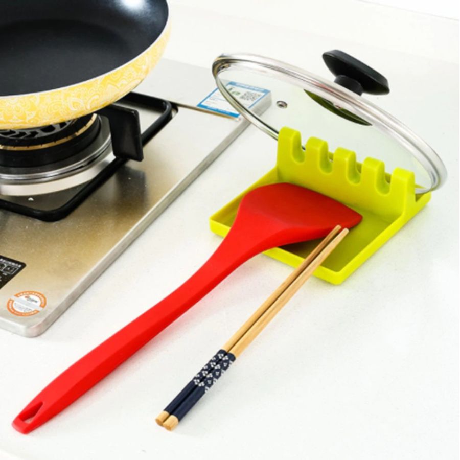 Suport ustensile bucatarie cu 4 compartimente