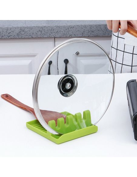 Suport ustensile bucatarie cu 4 compartimente