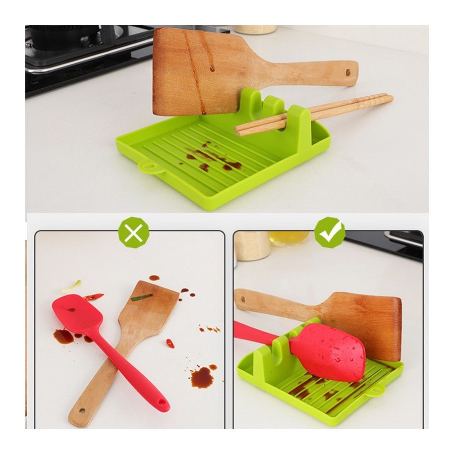 Suport ustensile bucatarie cu 4 compartimente