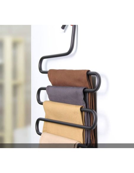 Organizator pantaloni in forma de S