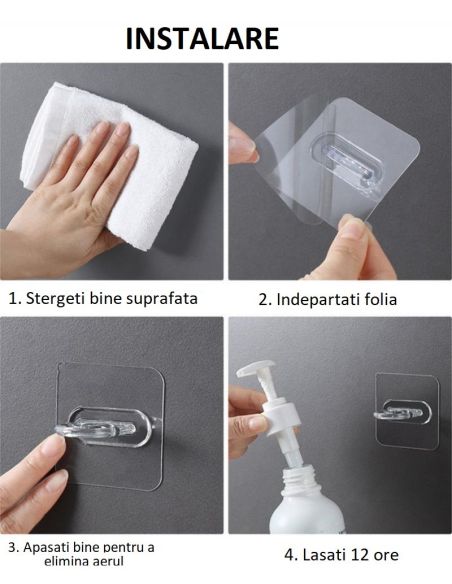 carlig reutilizabil si ultra rezistent