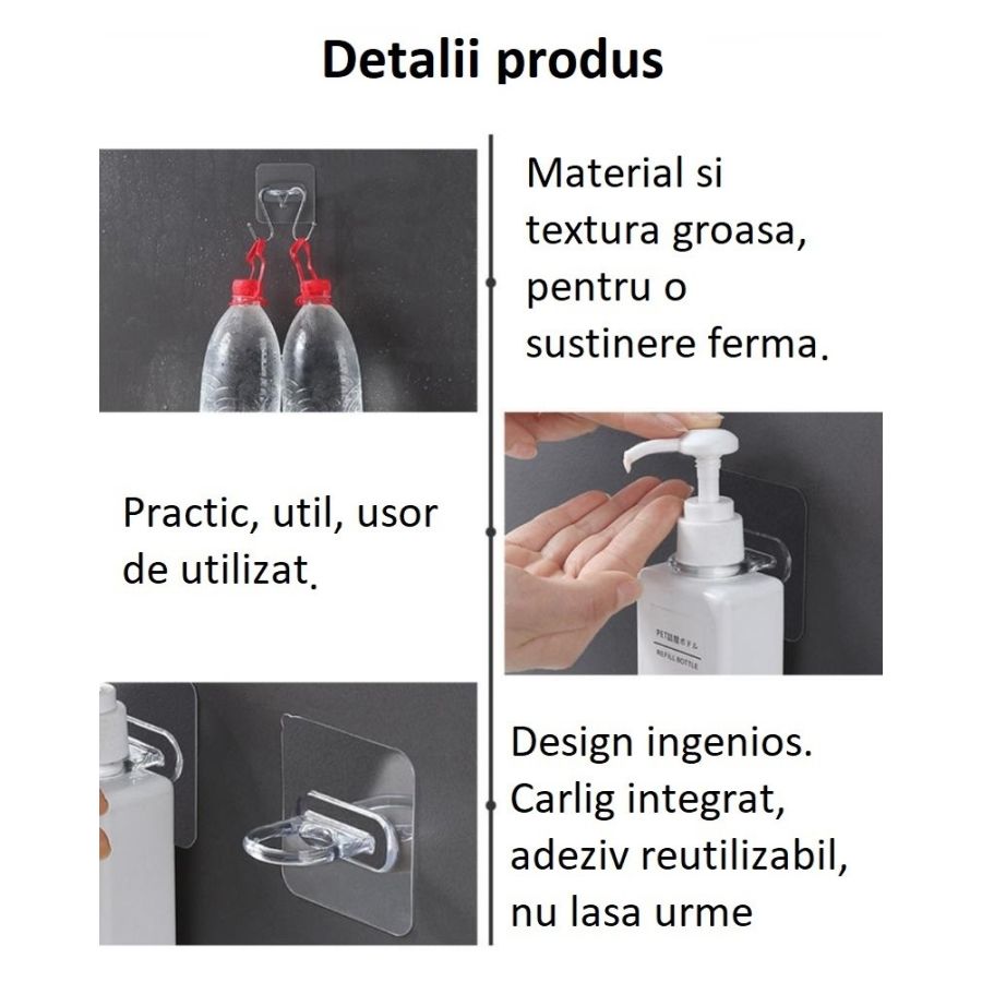 carlig reutilizabil si ultra rezistent