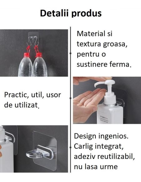 carlig reutilizabil si ultra rezistent
