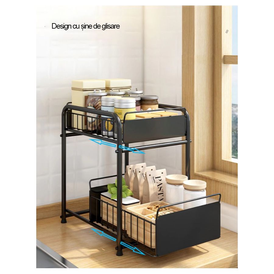 Rft multi functional cu sertare pe sina