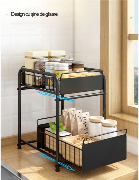 Rft multi functional cu sertare pe sina