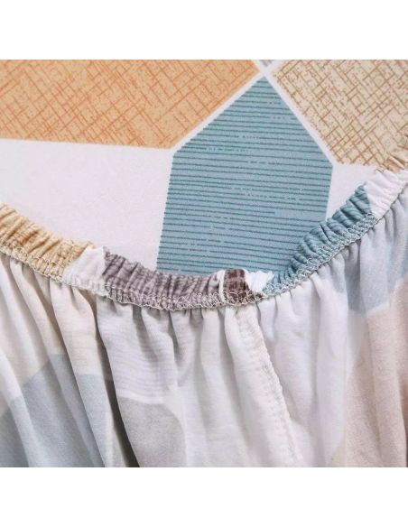 Husa canapea 2 locuri culoare bej