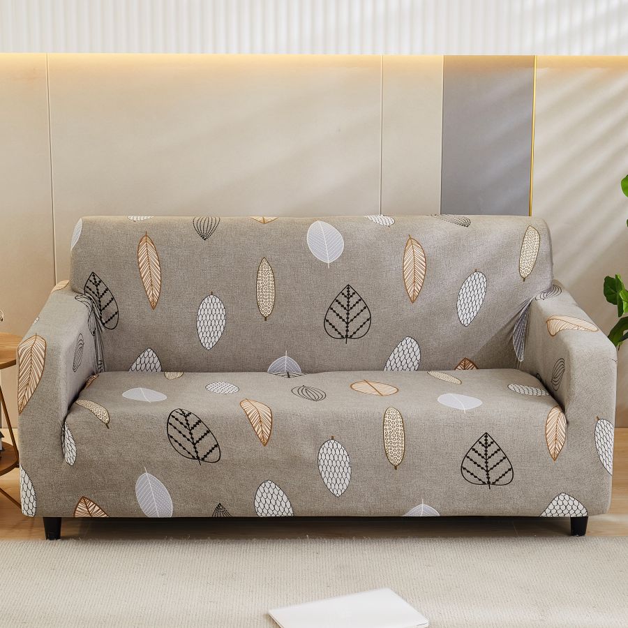 Husa canapea 2 locuri culoare bej