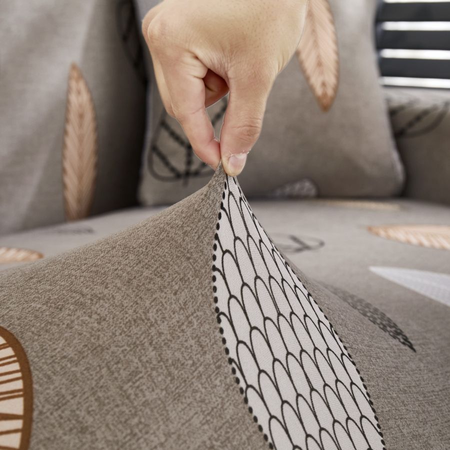 Husa canapea 2 locuri culoare bej