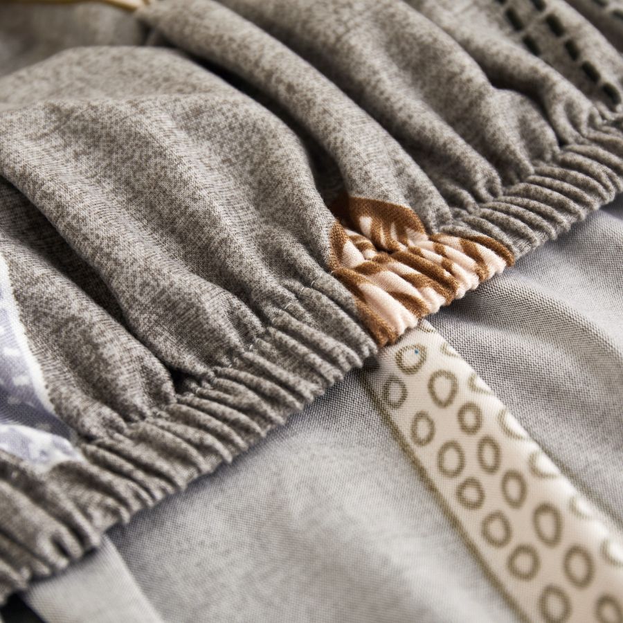 Husa canapea 2 locuri culoare bej