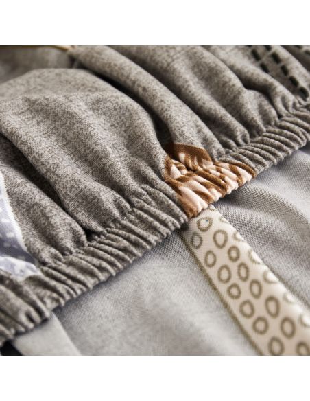 Husa canapea 2 locuri culoare bej