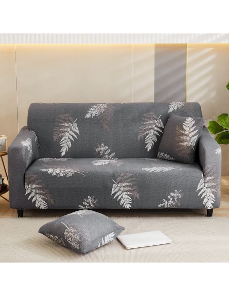 Husa canapea 2 locuri culoare bej