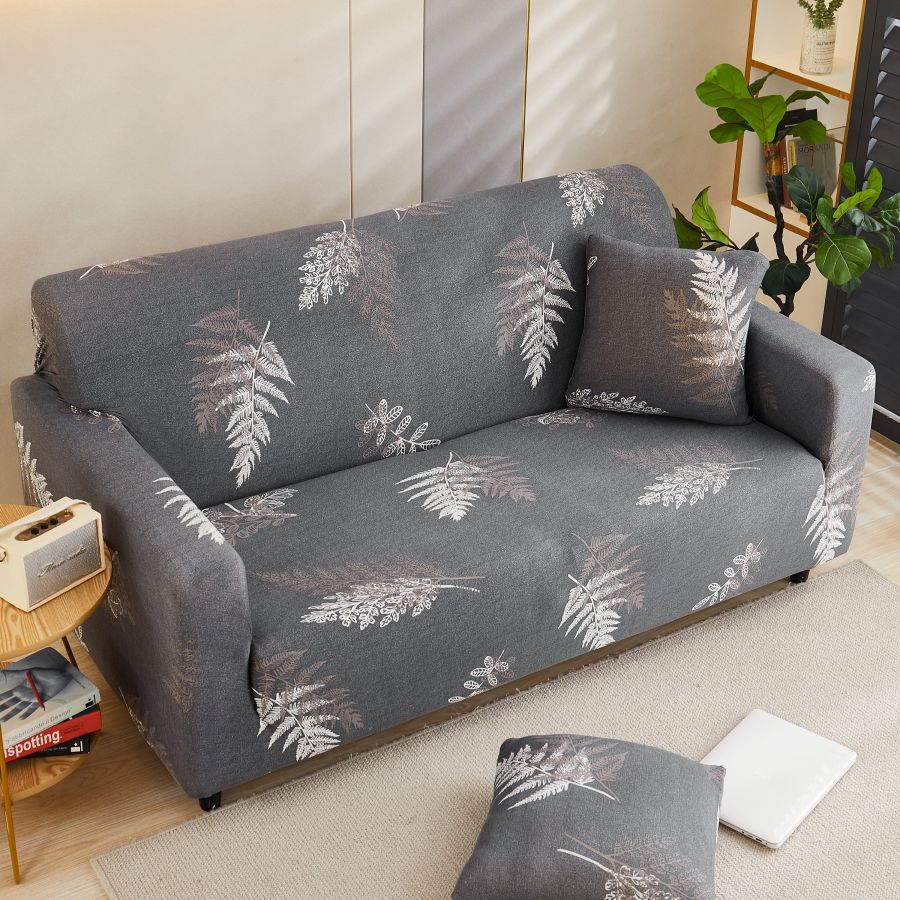 Husa canapea 2 locuri culoare bej