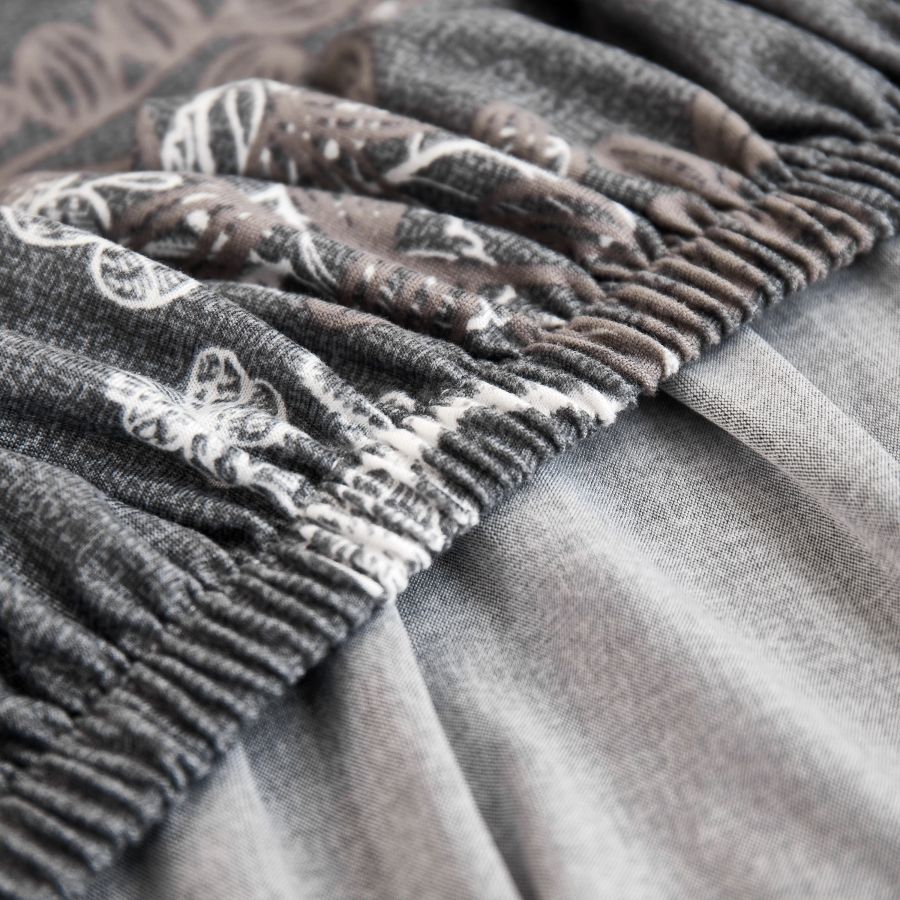 Husa canapea 2 locuri culoare bej