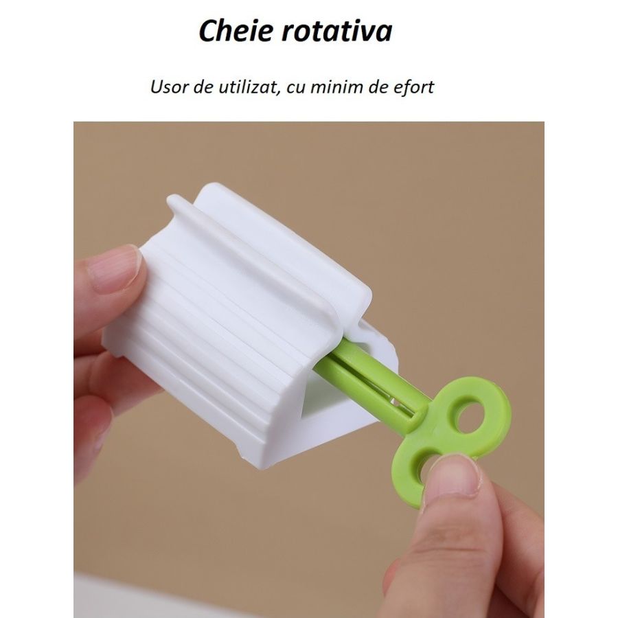 Presa manuala pentru stoarcerea tuburilor