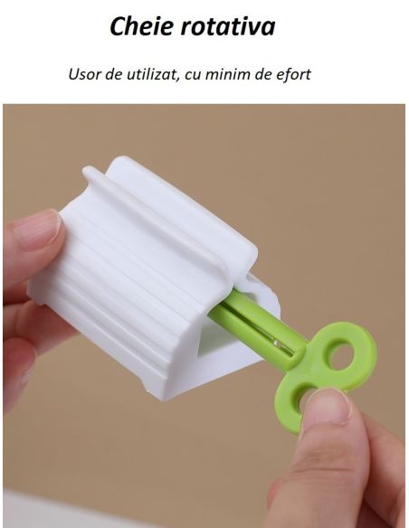 Presa manuala pentru stoarcerea tuburilor