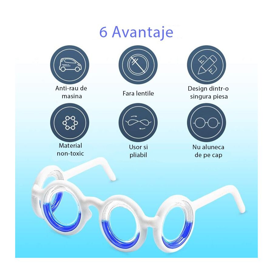 Ochelari inteligenti impotriva raului de miscare