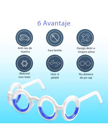 Ochelari inteligenti impotriva raului de miscare