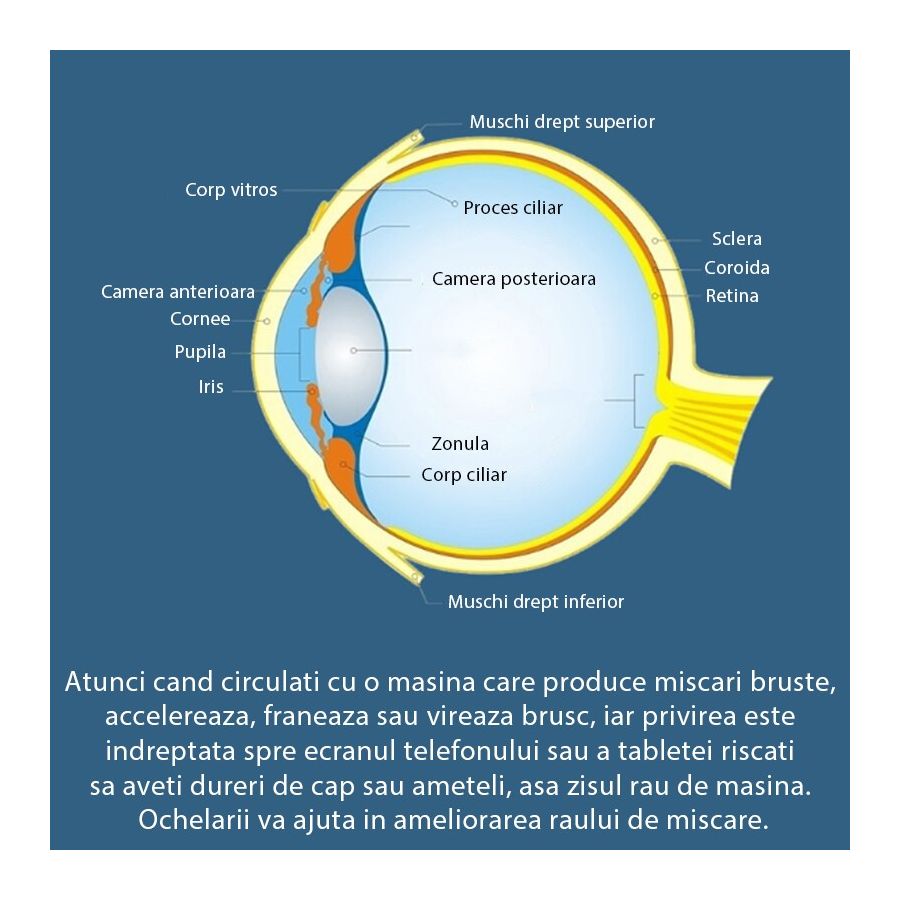 Ochelari inteligenti impotriva raului de miscare