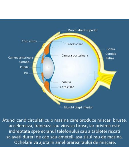 Ochelari inteligenti impotriva raului de miscare