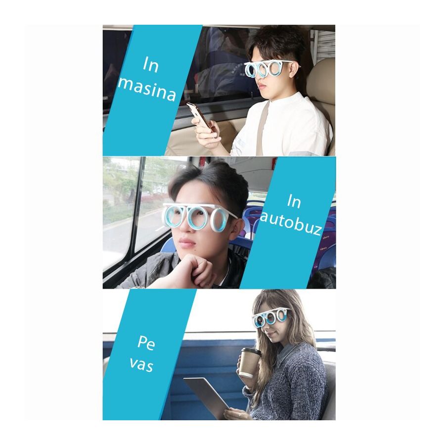 Ochelari inteligenti impotriva raului de miscare