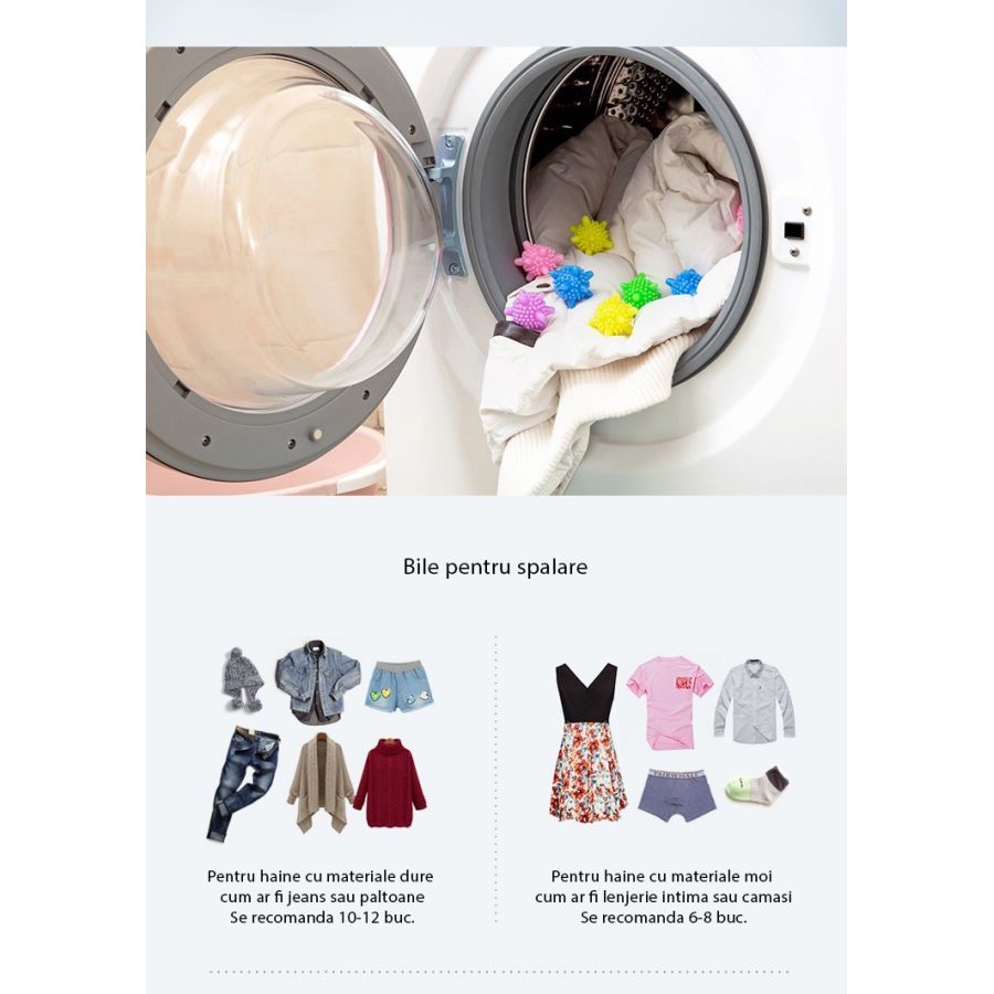 Bila magica pentru masina de spalat