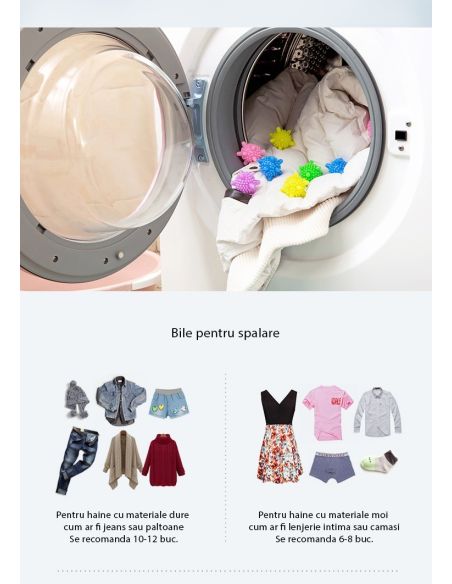 Bila magica pentru masina de spalat