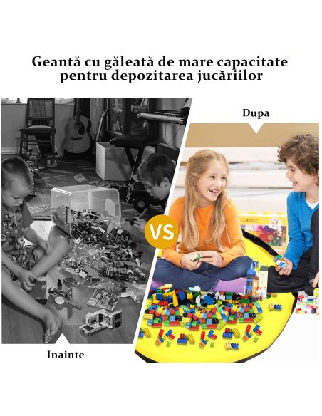 Geanta pentru depozitarea jucariilor