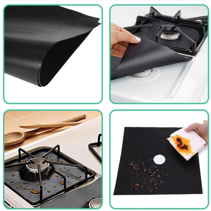 Folie reutilizabila pentru aragaz, protectie aragaz Elastix