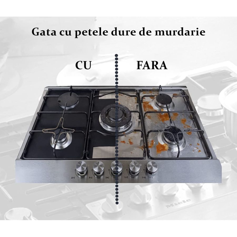 Folie reutilizabila pentru aragaz, protectie aragaz Elastix