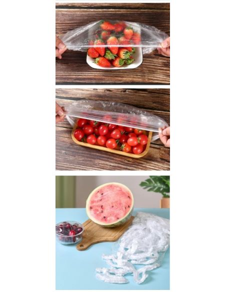 Pungi pentru alimente, universale din plastic, Elastix