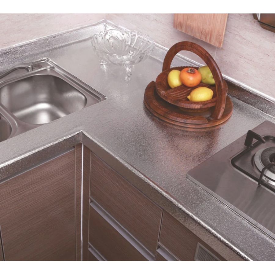 Autocolant din folie de aluminiu pentru bucatarie, Elastix