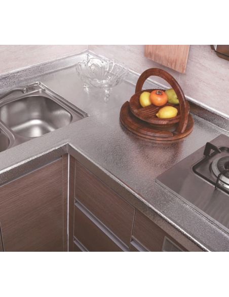 Autocolant din folie de aluminiu pentru bucatarie, Elastix