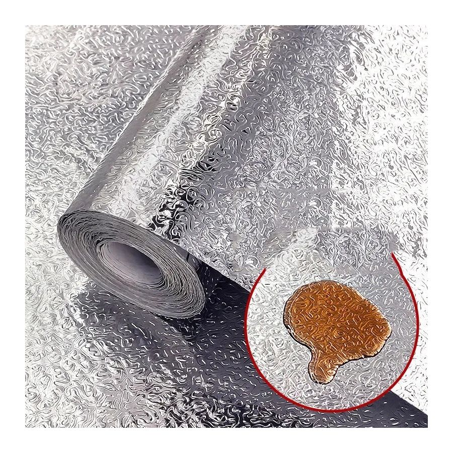 Autocolant din folie de aluminiu pentru bucatarie, Elastix