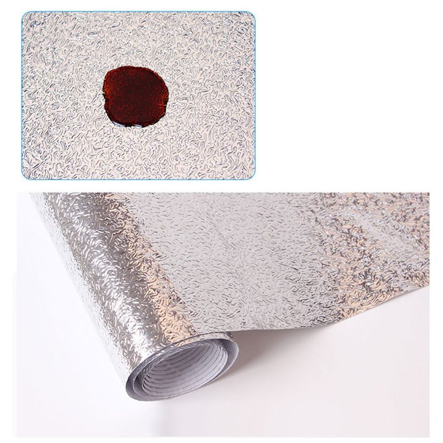 Autocolant din folie de aluminiu pentru bucatarie, Elastix