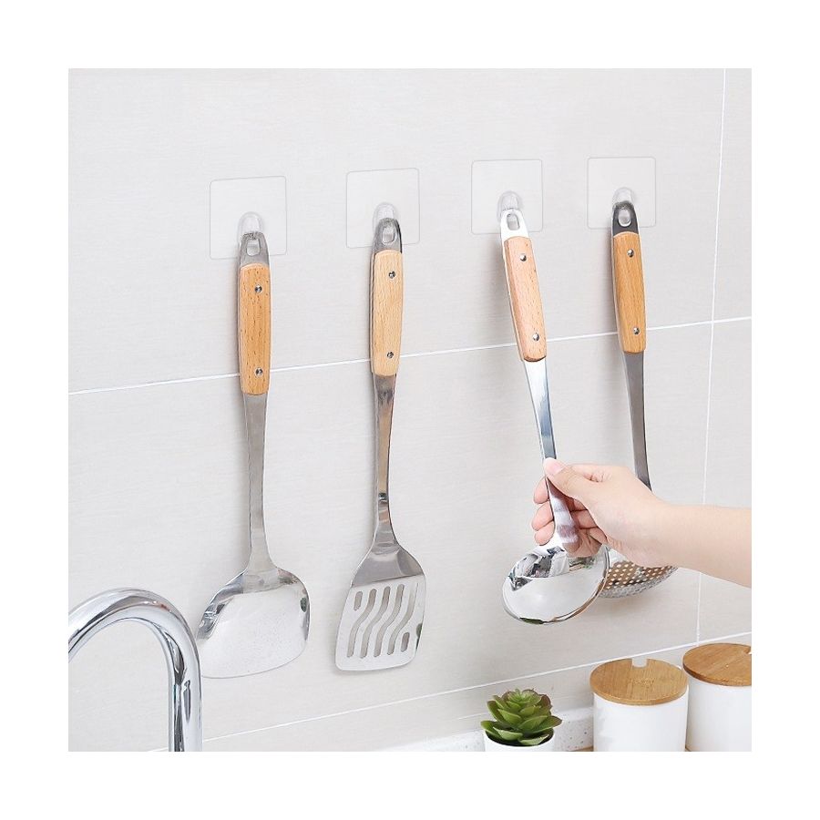 Set 2 carlige, late, reutilizabile si ultra rezistente, Elastix