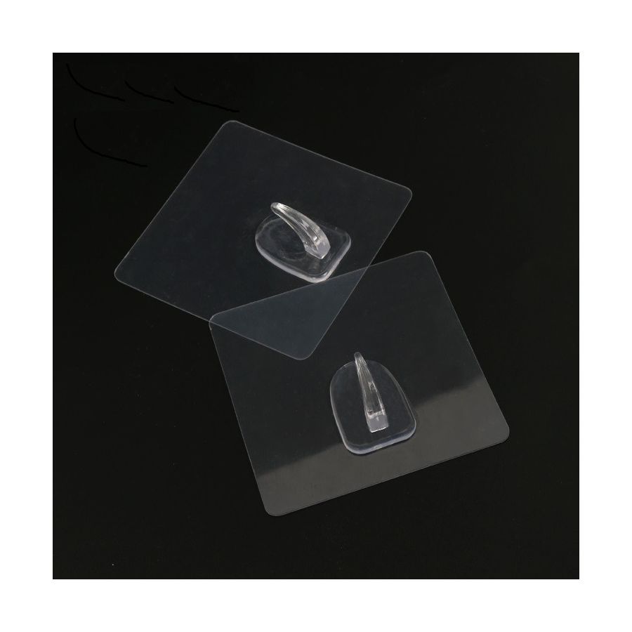 Set 2 carlige, late, reutilizabile si ultra rezistente, Elastix